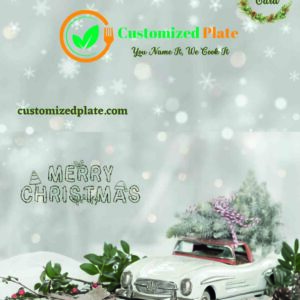 Gift Card Customizedplate Christmas Light